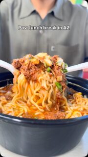 POV: your lunch break in Arizona 😮‍💨🔥
Our Birria Ramen is packed with rich consommé, tender birria, melted cheese, and all the flavor you’ve been craving