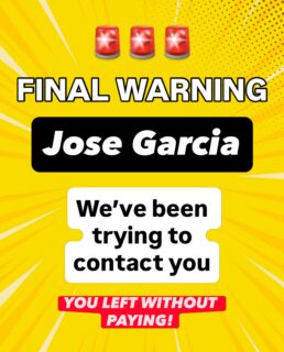 🚨 ATTENTION: JOSÉ GARCIA 🚨
We finally tracked down everything you “ordered”… 👀🌮
Swipe through the evidence.
⚠️ Before anyone calls the taco police: this is a fictional customer and just a joke. 😂